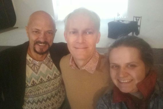 Прес-конференція в «Інтерфакс-Украина» учасників проекту «Театральне вікно»